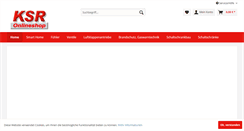 Desktop Screenshot of ksr-shop.de
